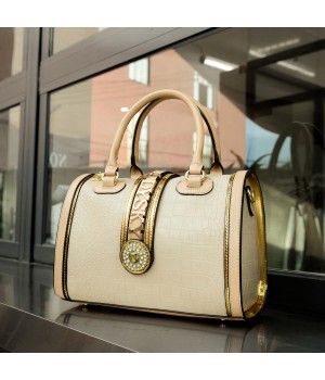 Ladysky Fashion handbag for women large capacity female bag top product ladies bag with metal letter Guangzhou quality factory