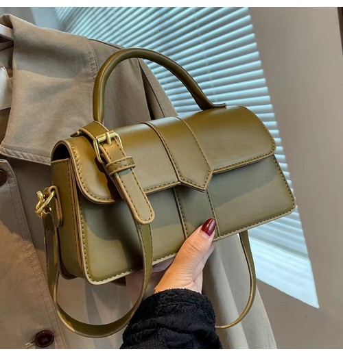 SHWL2716 New Fashion Women's Daily Crossbody Handbag Small Square Bag Designer Handbags Cross Shoulder Women Leather Hand Bag