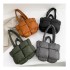 New Style Wholesale Women Nylon Puffer Shoulder Bag Big Capacity Quilted Tote Bag Casual Puffy Handbag For Women