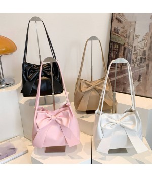 Fashion Girls Bowknot Bag Trendy Messenger Sling Bag Women's Shoulder Bags