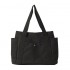 Women's Casual Fashion Large Capacity Tote Bag Solid Color Shoulder Messenger Bag