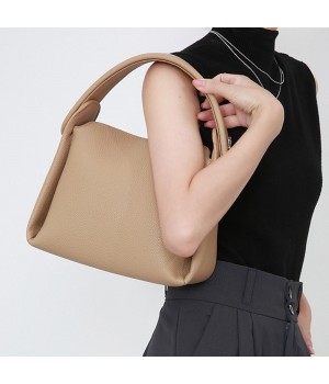 Trendy woman simple fashion ladies handbags quality shoulder bag