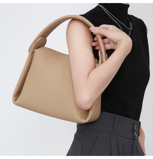 Trendy woman simple fashion ladies handbags quality shoulder bag