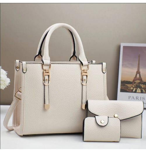 2024 Luxury Designer Ladies Shoulder Bags Set Sequin Leather Handbags with Single Handle Wallet Fashion Style for Summer