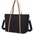 Women's Lightweight Laptop Tote Bag Casual Handbag Large Capacity Office Purse Computer Briefcase Shoulder Bag