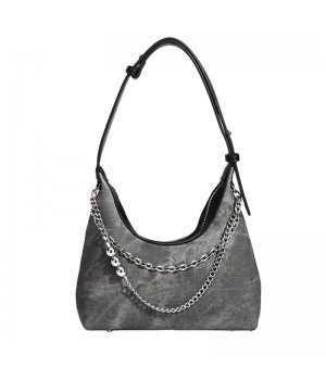 New Fashion Large Capacity Handheld Shoulder Backed Women's Bag Retro Chain Crossbody Bag