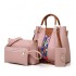 2024 Classy PU Large Capacity Waterproof Hand Bag Set Purses And bags Bucket Stylish Bags Ladies