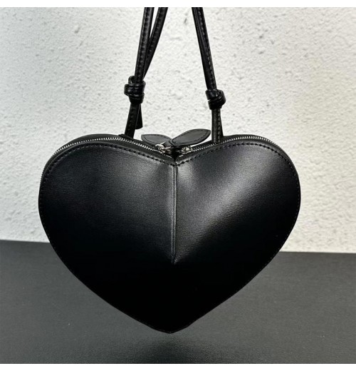 Luxury Women Handbags Cute Plush Ladies Heart Shoulder Bag Ladies Designer Leather Shoulder Bag Premium Banquet Bag