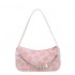 Women's New Style Printed Design Shoulder Handbag with Cute Hardware Decoration