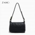 2024 new ladies bag Vintage Fashion Genuine leather handbags women's Small square bag Woven Armpit shoulder bags