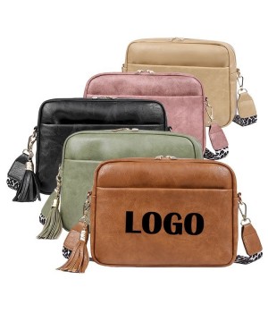 Custom women's shoulder bag factory customized wide shoulder strap casual crossbody small square bag