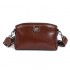 Fashionable Small Luxury Women's Genuine Leather Clutch Shoulder Messenger Bag Stylish National Style with Lock Decoration