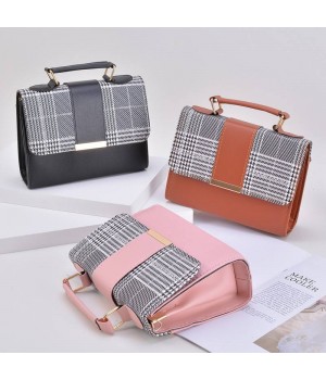 Hot Selling Luxury PU Leather Waterproof Casual Crossbody Shoulder Bags Trendy Woman Shoulder bag