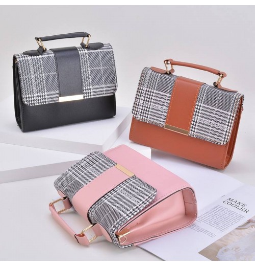 Hot Selling Luxury PU Leather Waterproof Casual Crossbody Shoulder Bags Trendy Woman Shoulder bag