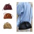 Ready luxury designer handbag braided woven shoulder bag cloud ladies sling vegan leather crossbody bag for women 3178