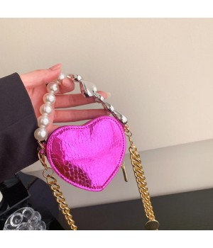 2024 Fashion bolsos shoulder Mini small heart hand bags ladies purses and crossbody handbags for girls luxury