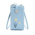 XL117 New Prints Multi-card Mini Women's Mobile Phone Bag Wholesalers Shoulder Bag Zip Money Clip Crossbody Bag