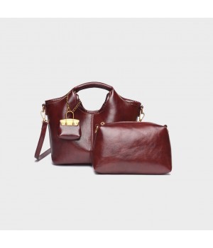 Women Fashion Trending Leather Single Shoulder Versatile Shoulder Bag Handbag For Women's