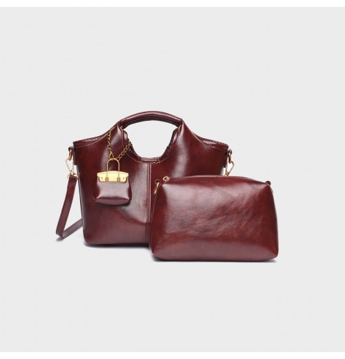 Women Fashion Trending Leather Single Shoulder Versatile Shoulder Bag Handbag For Women's