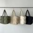 Trendy New High Quality Puff Shoulder Bags Women Casual Space Cotton Tote Bag Down Nylon Puff Hand Bag